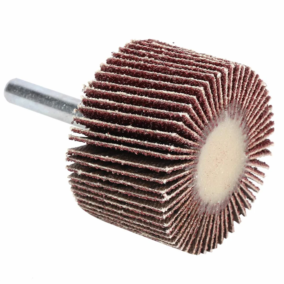 Krążek Listkowy 40 Tarcz 40 Mm 10 Szt. Ściernica Listkowa z Trzpieniem 6 Mm