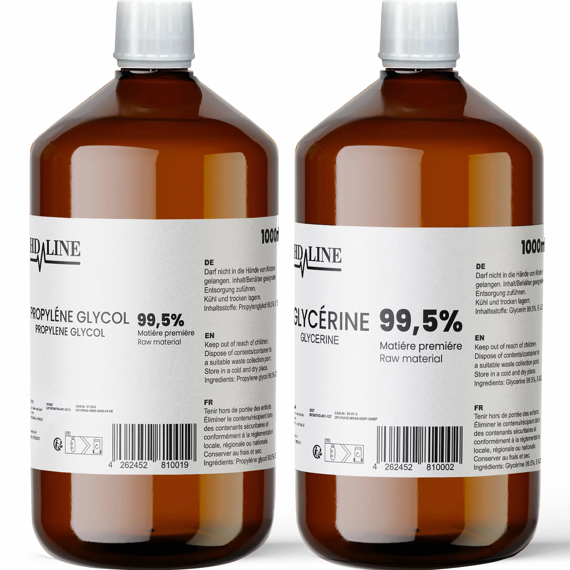 Hd-Line E422 Gliceryna, Przezroczysty, 1000 ml