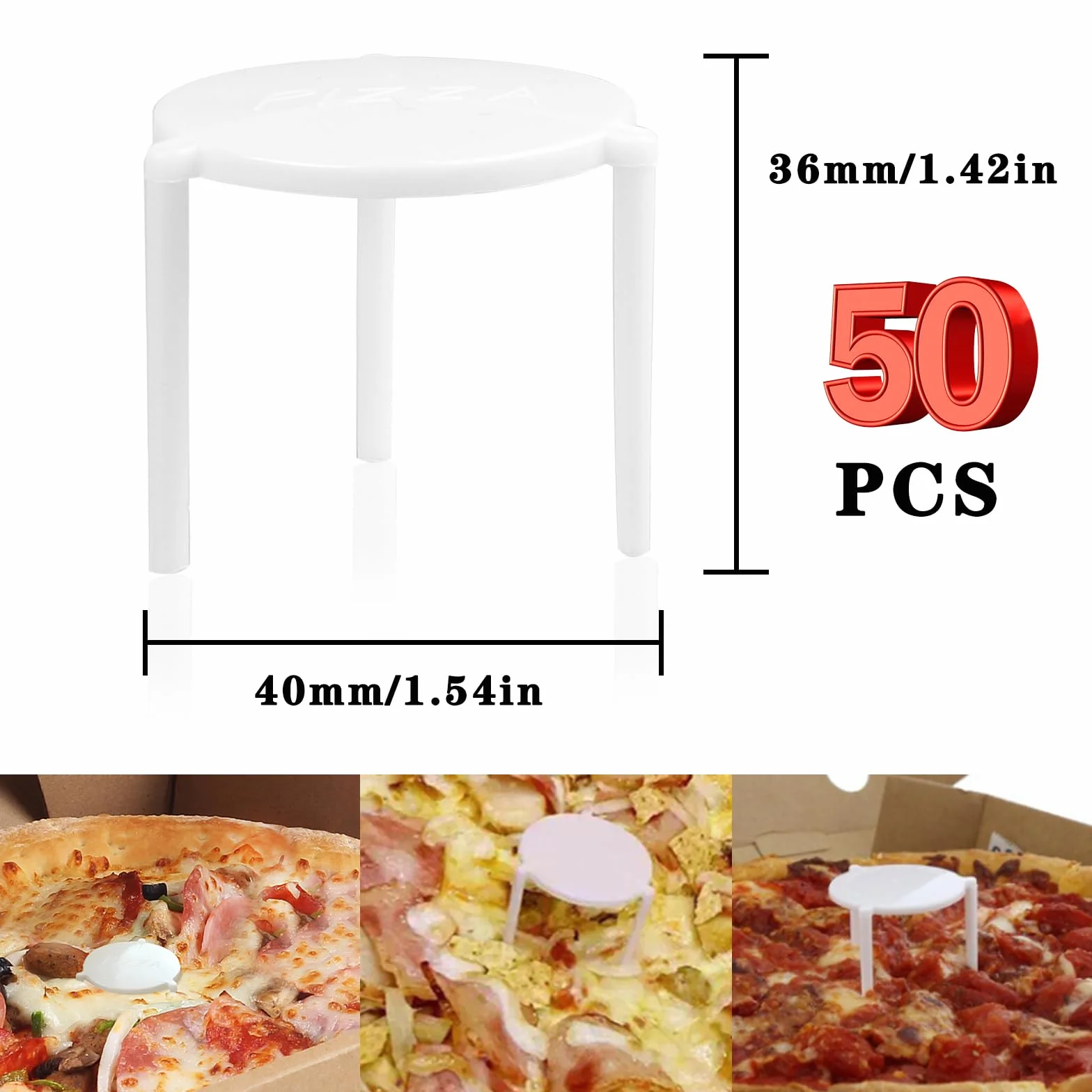 Stojak na pizzę 50 sztuk do domu restauracji pudełka cateringowego