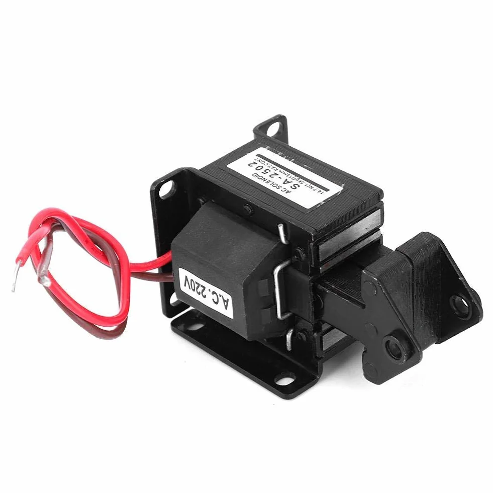 Elektromagnes AC 220 V 14,7 N 15 mm skok do automatyzacji przemysłowej