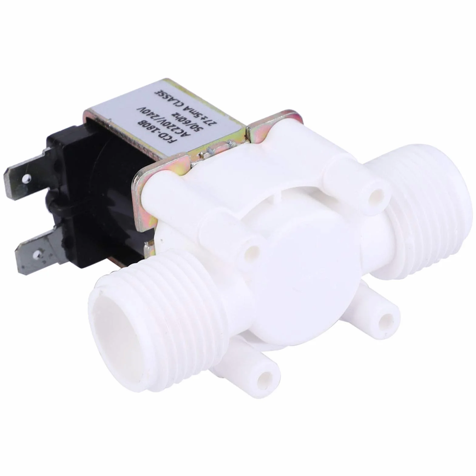 Zawór Elektromagnetyczny G1 2 Nc AC220-240V z Tworzywa Sztucznego