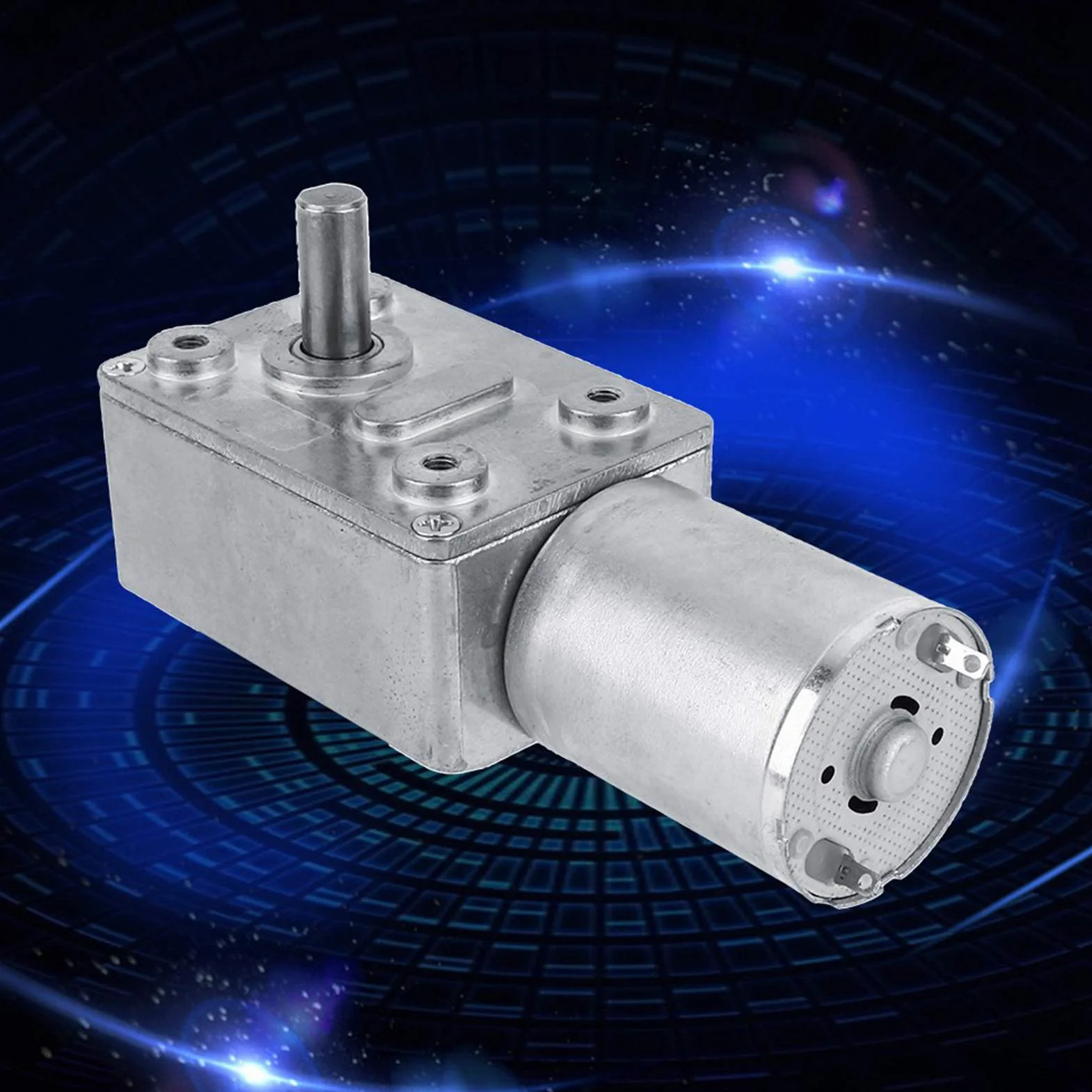 FTVOGUE Silnik redukcji prądu stałego 12 V odwracalny High Turbo 2 obr./min
