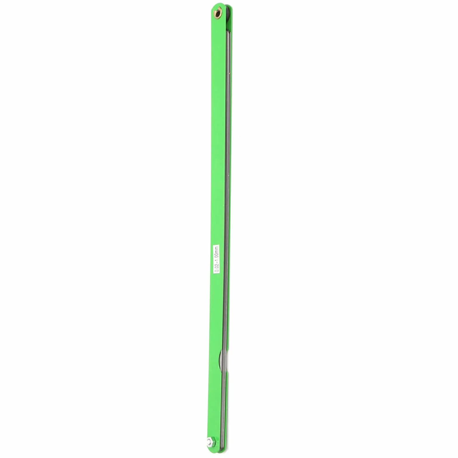 Szczelinomierz 300mm 17 Ostrzy Precyzyjny Miernik Szczeliny Stal Nierdzewna Zakres 0.02-1.00mm do Silników i Mechaniki Metryczny