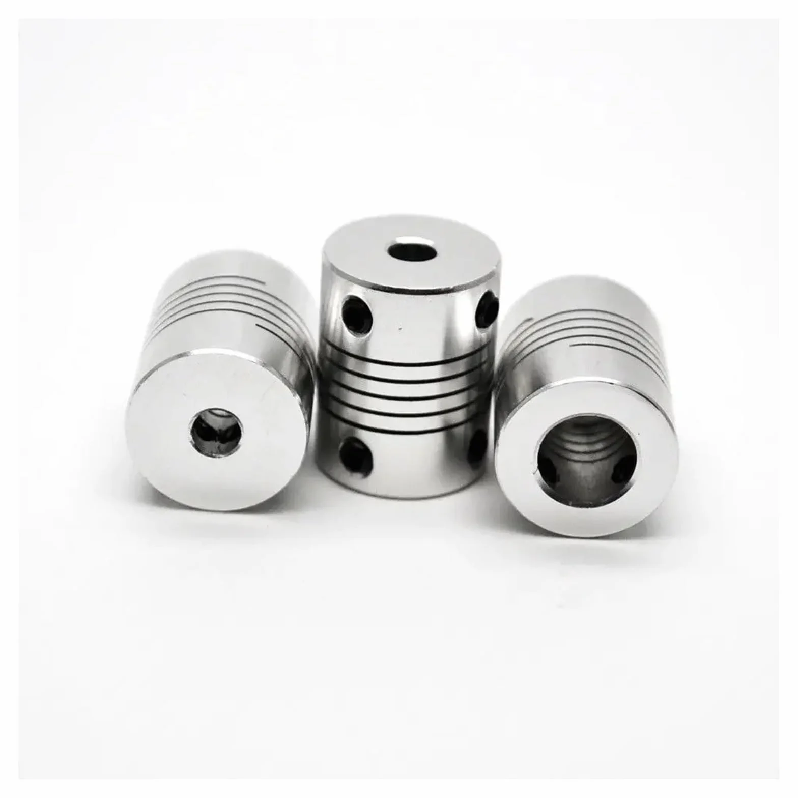 1 szt. Sprzęgło 3 4 5 6 8 6,35 mm 8 mm 10 mm D19xL25 Sprzęgło silnika krokowego CNC Enkodery Maszyna do grawerowania(5X8)