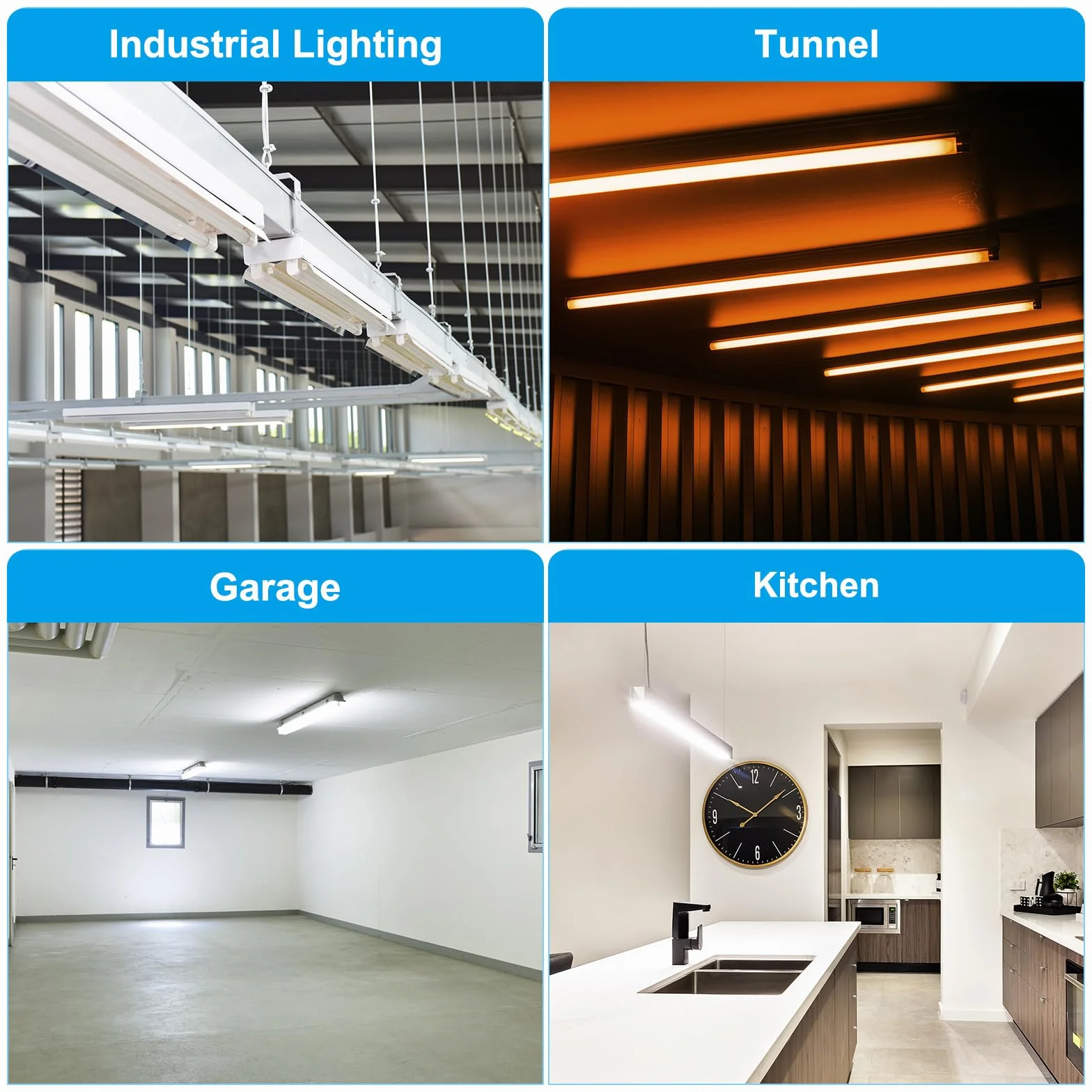 PATIKIL T8 uchwyt do świetlówki G13 oprawka LED 250 V obrotowy 27 x 31 x 18 mm 24 sztuki