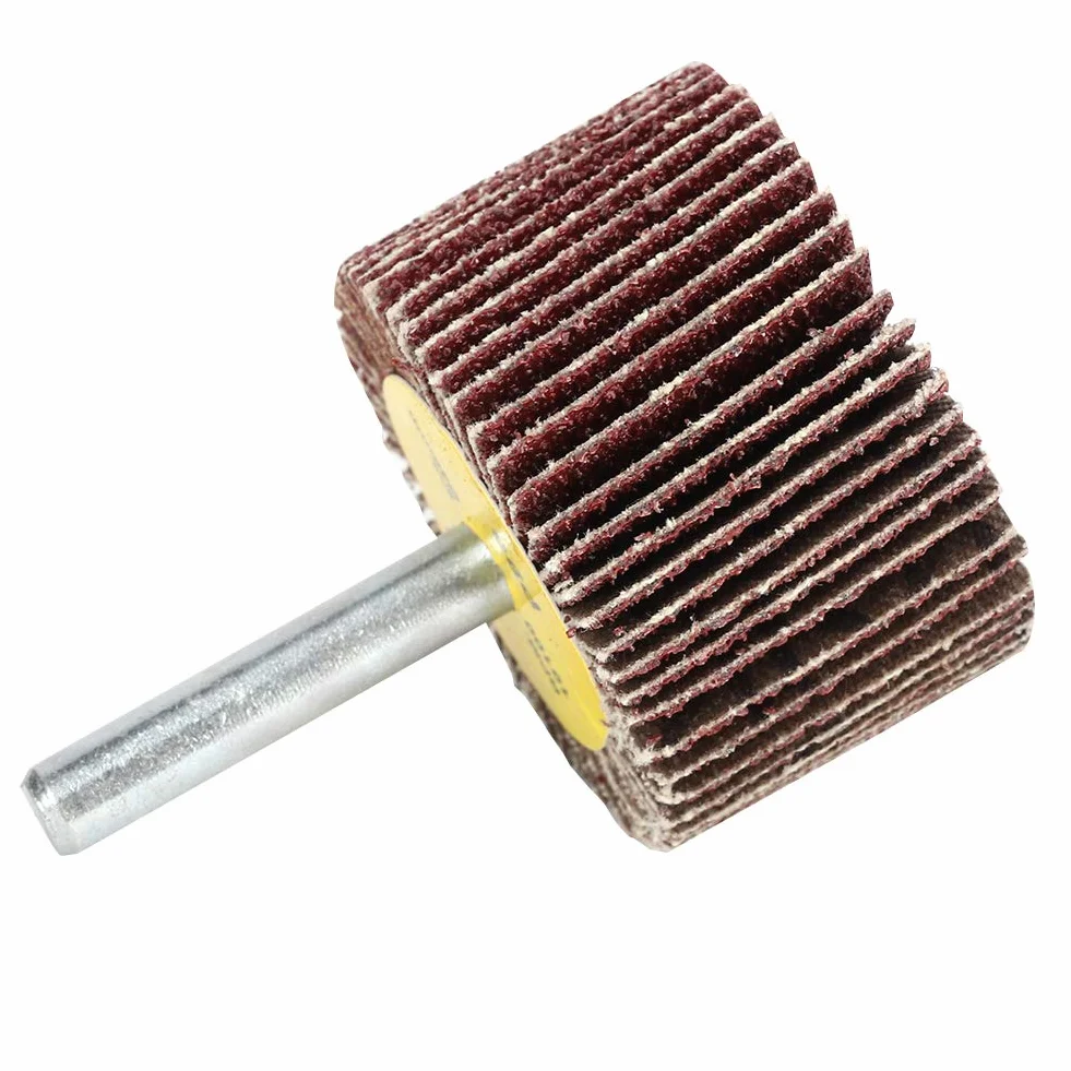 Krążek Listkowy 40 Tarcz 40 Mm 10 Szt. Ściernica Listkowa z Trzpieniem 6 Mm