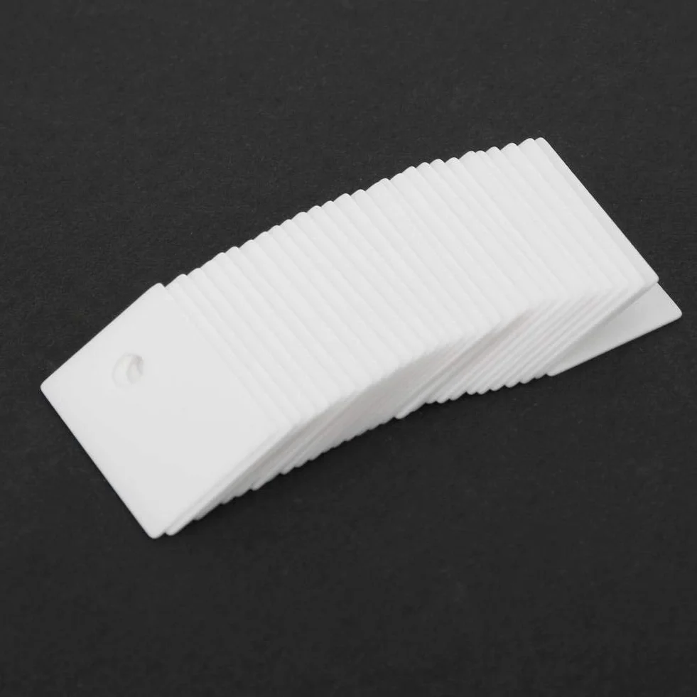 100 Sztuk Podkładka Izolacyjna To-220 14X20X1 Mm Ceramiczna Folia Z Tlenku Glinu, Wysoka Odporność Na Temperaturę I Izolacja Elektryczna Dla Tranzystora Mos, Igbt, Chłodzenie Radiatora, Otwór 3,2 Mm