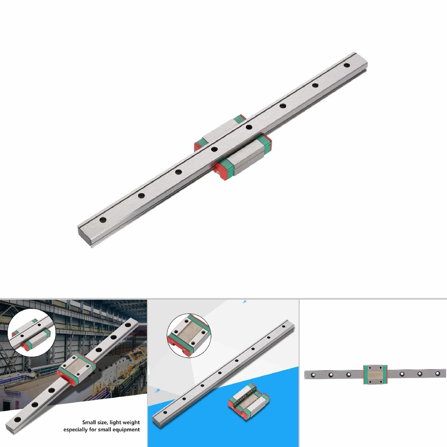 1 sztuka model LML12B miniaturowa prowadnica liniowa prowadnica szynowa o szerokości 12 mm różnorodna długość i blok wózka jezdnego OPAKOWANIE WIELOKROTNE socialme-eu (200mm)