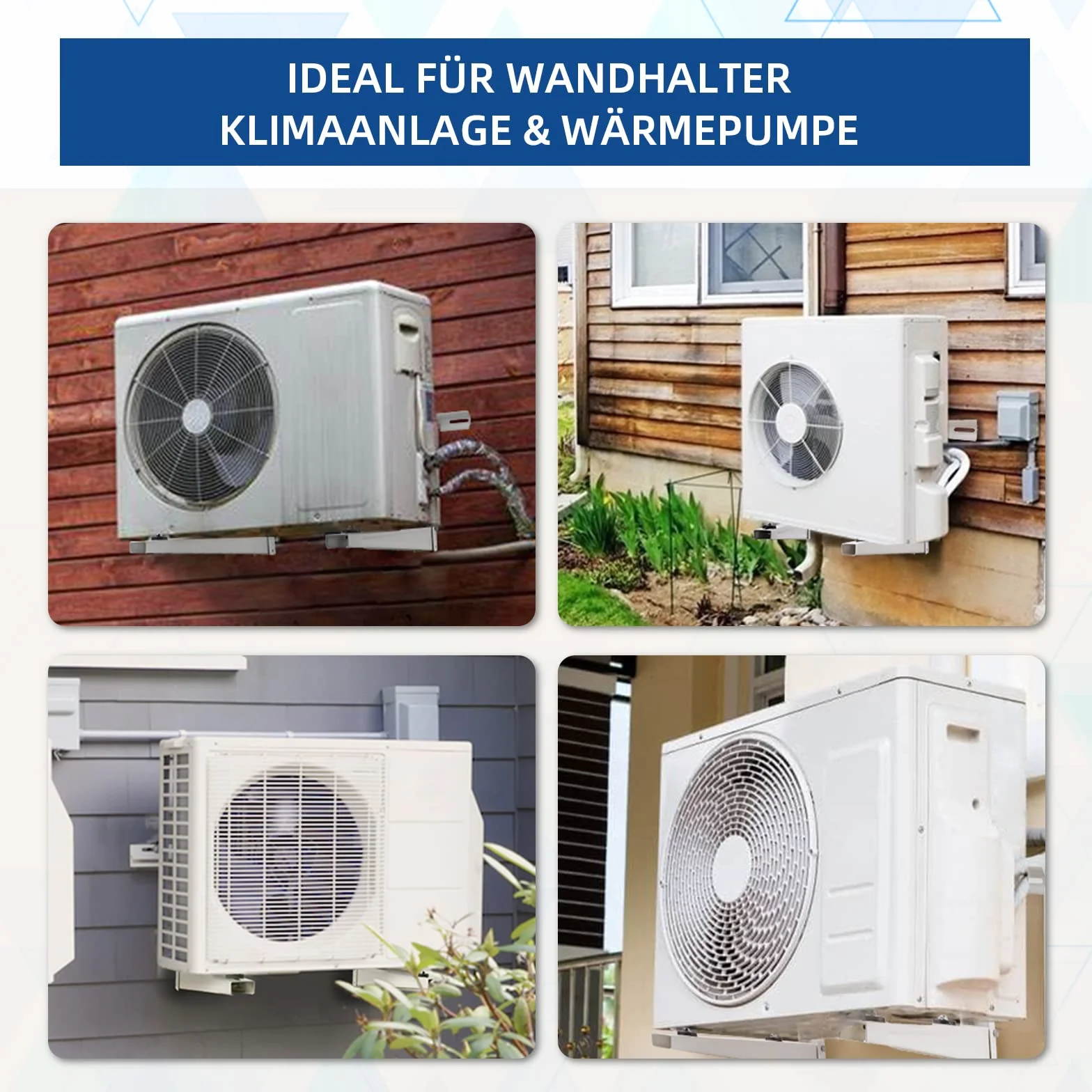 Odbojnik gumowy do klimatyzacji M8, klimatyzacji, tłumik drgań, nóżki antywibracyjne, amortyzator, uchwyt ścienny, gumowy tłumik drgań