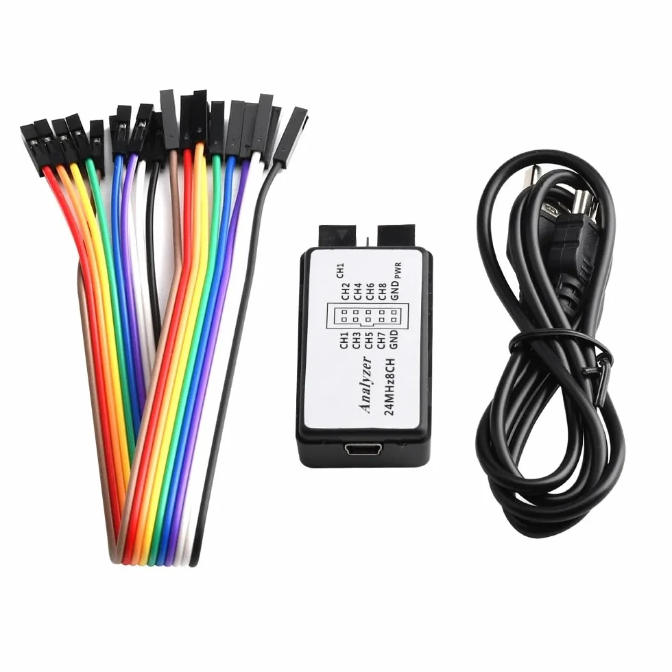Analizator stanów logicznych USB 24 MHz 8-kanałowy debuger ARM FPGA