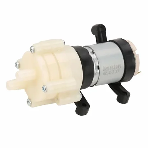 Pompa Membranowa 12V DC, Mini Elektryczna Pompa Ssąca do Wody, Cicha Konstrukcja, do Parzenia Herbaty, Chłodzenia Wodą, Akwarium