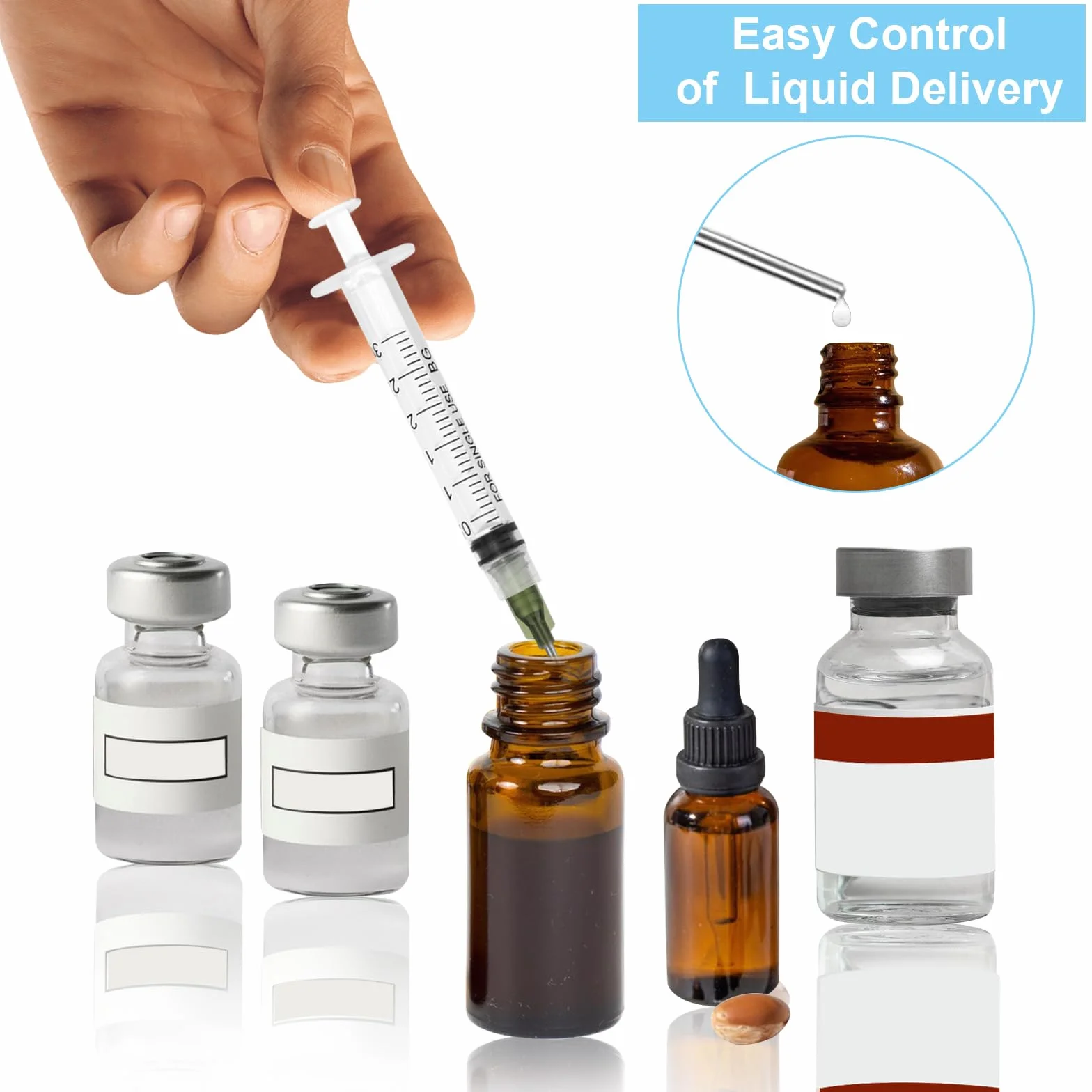 Zestaw strzykawek z siarą 15 sztuk 1 ml 3 ml 5 ml 10 ml strzykawka dozująca z tępą igłą i nasadką plastikowa do karmienia zwierząt