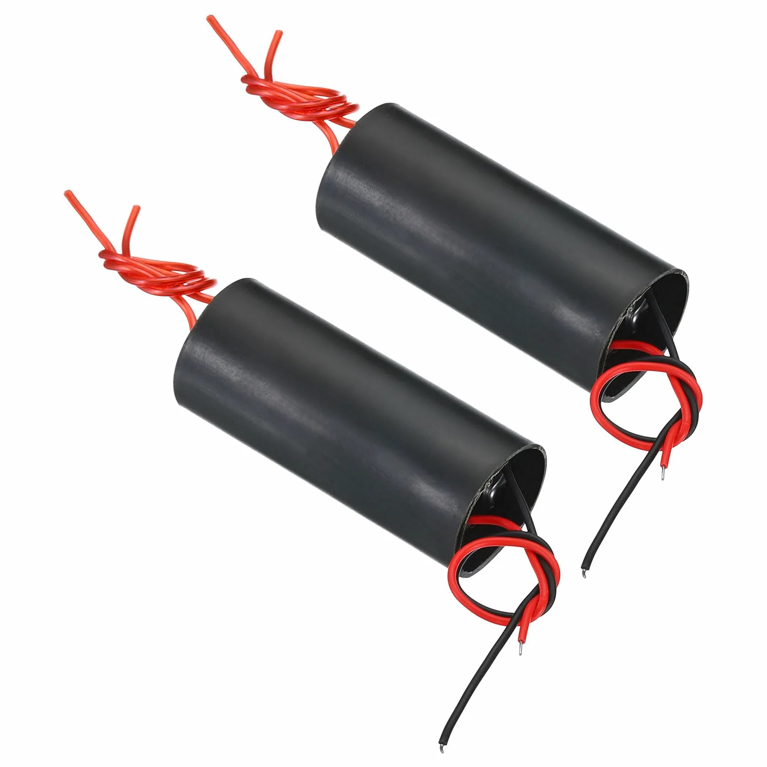PATIKIL Generator wysokiego napięcia, 2 szt. DC 3-6 V 400 kV, wzmacniający moduł zasilania, transformator napięcia do transformacji eksperymentu naukowego, czarny