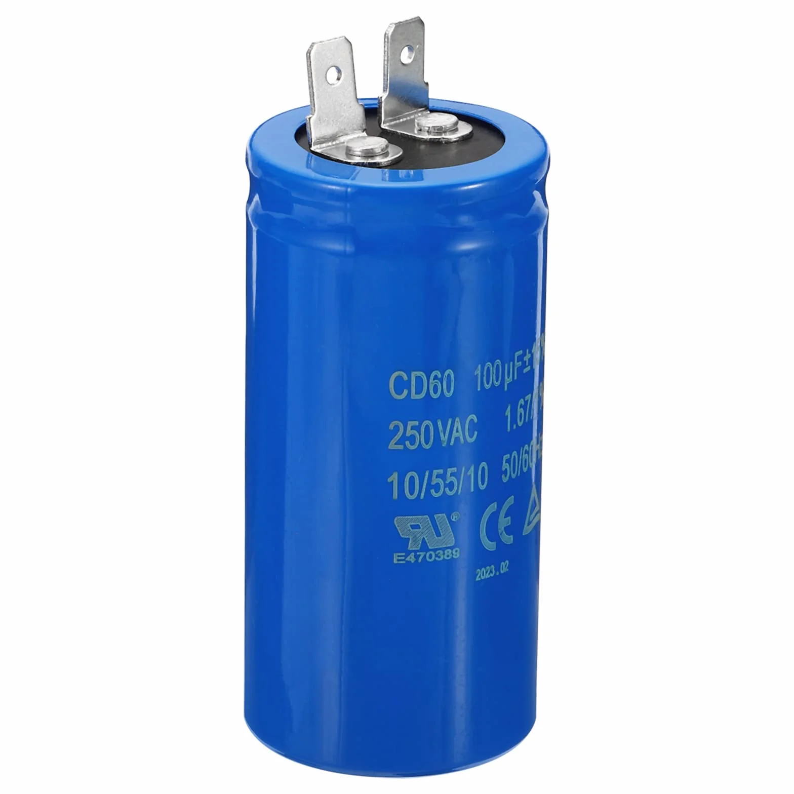 PATIKIL Kondensator CD60 100uF 250VAC 15% tolerancja 50/60Hz kondensator rozruchowy silnika