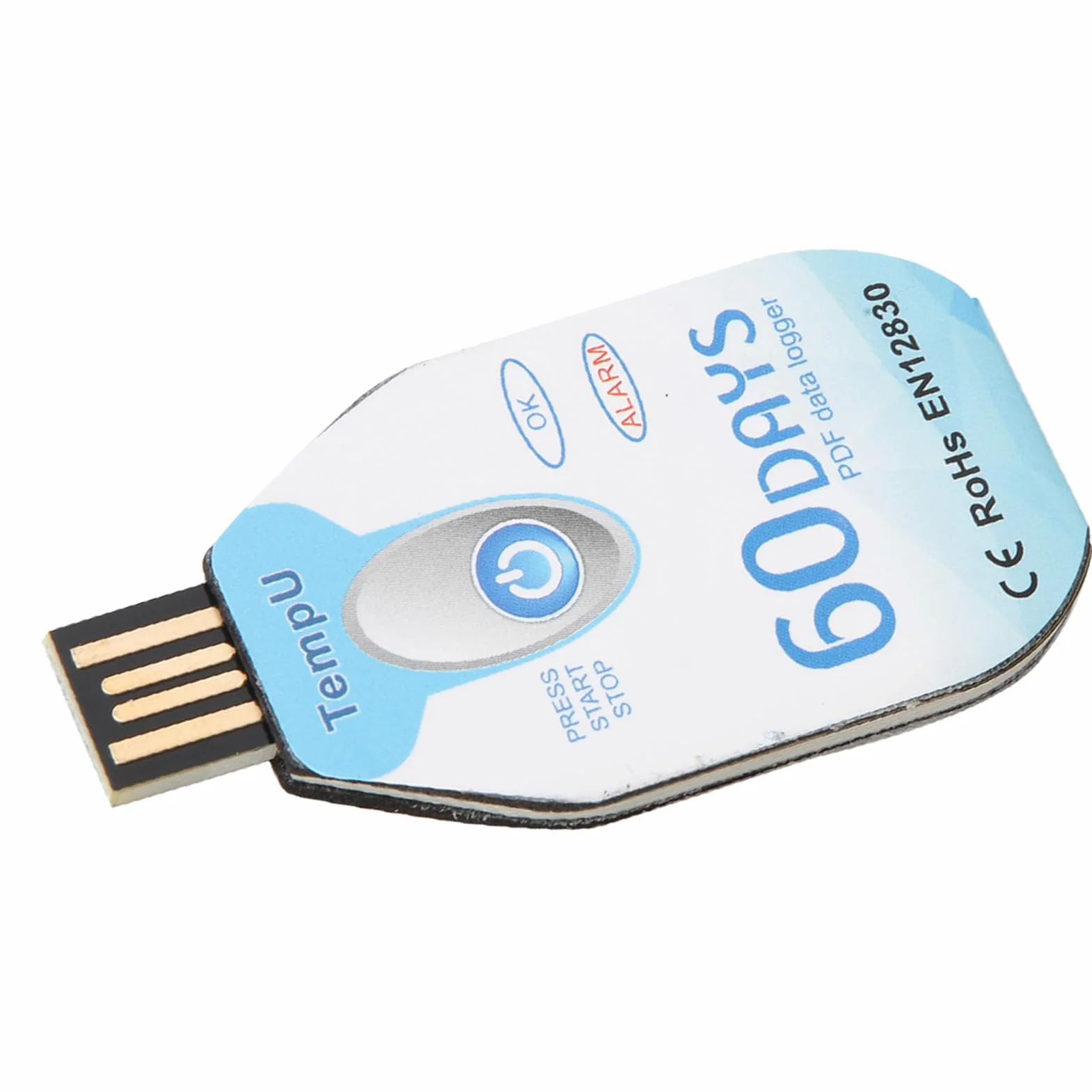 Temperatur- und Feuchtigkeits-Logger USB PDF Report 10000 Punkte