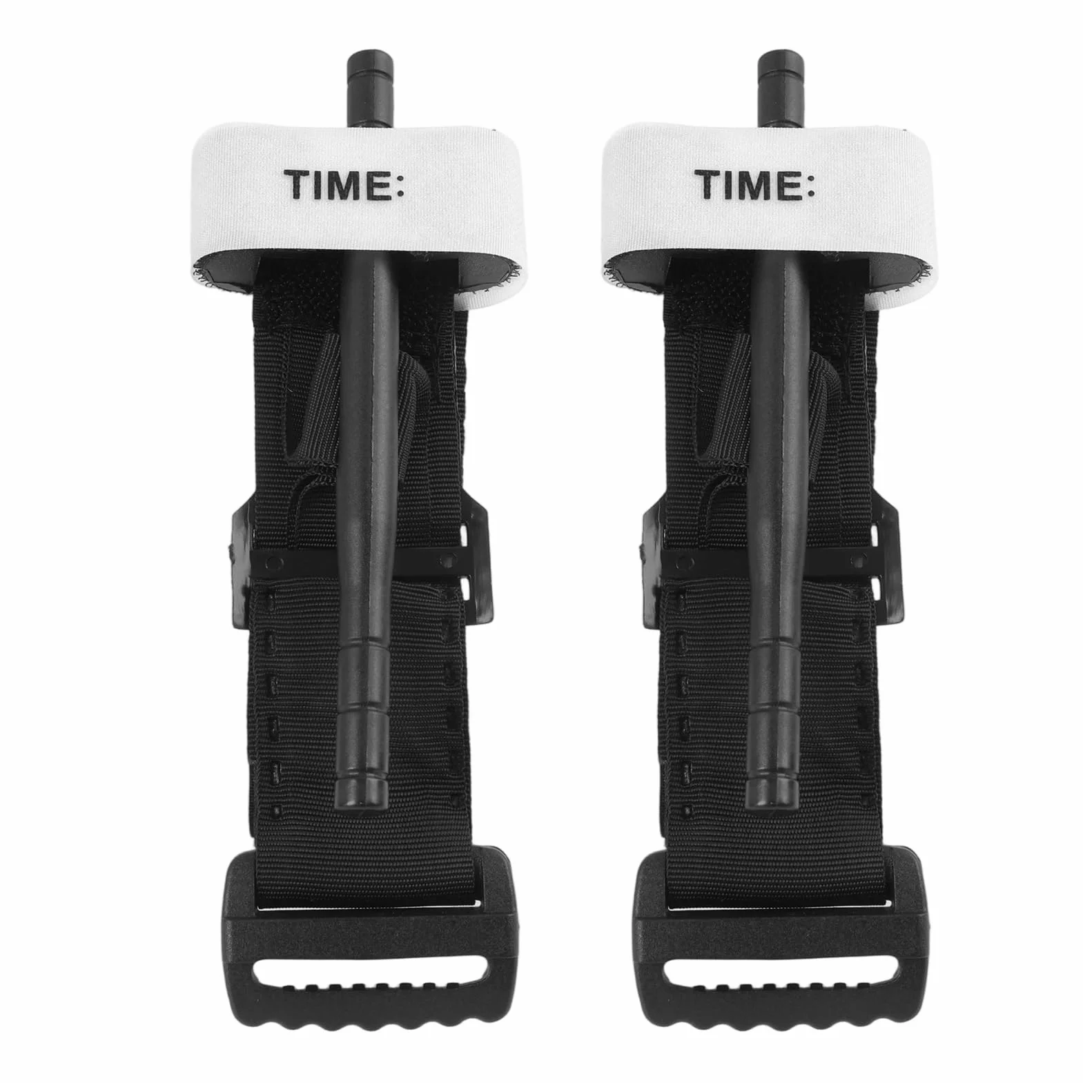 2pcs Garrot Tourniquet Garot À Tourniquet Pour Le Contrôle D'urgence Des Hémorragies Avec Utilisation À Une Main Et Système Réglable, Compact Pour Secours Extérieurs Et Militaires