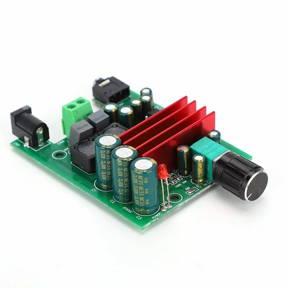Moduł wzmacniacza cyfrowego audio, TPA3116 100 W, mono-wysokowydajny subwoofer audio stereo AMP, cyfrowy moduł wzmacniacza mocy z NE5532 OPAMP