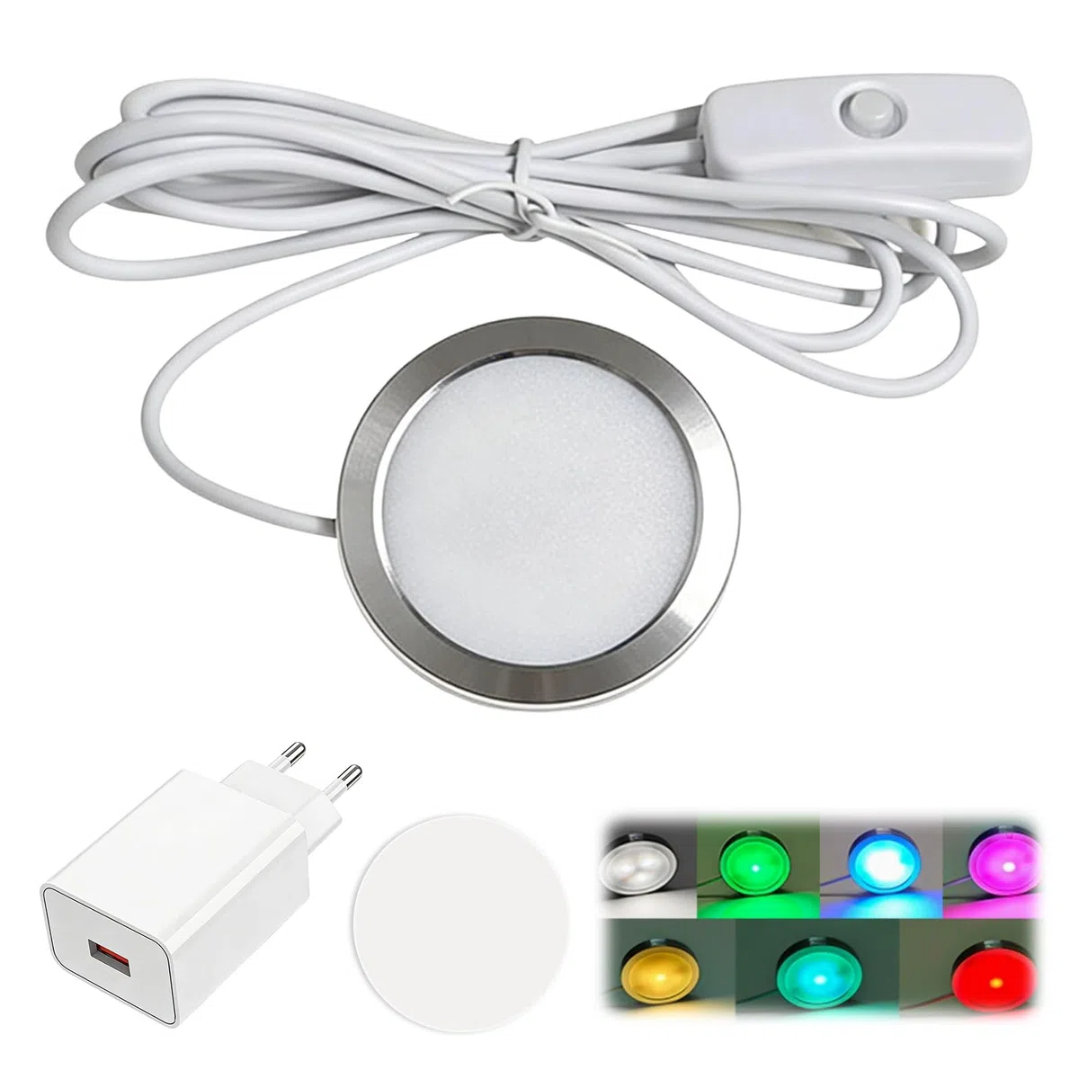 Zestaw lamp LED do akcesoriów 3D, zestaw lamp LED do drukarki 3D, lampka nocna zastępcza dla Bambu Lab A1/A1mini/P1S/P1P/X1C, akcesoria do drukarki 3D, zestawy lamp LED do kreatywnego DIY, światło RGB