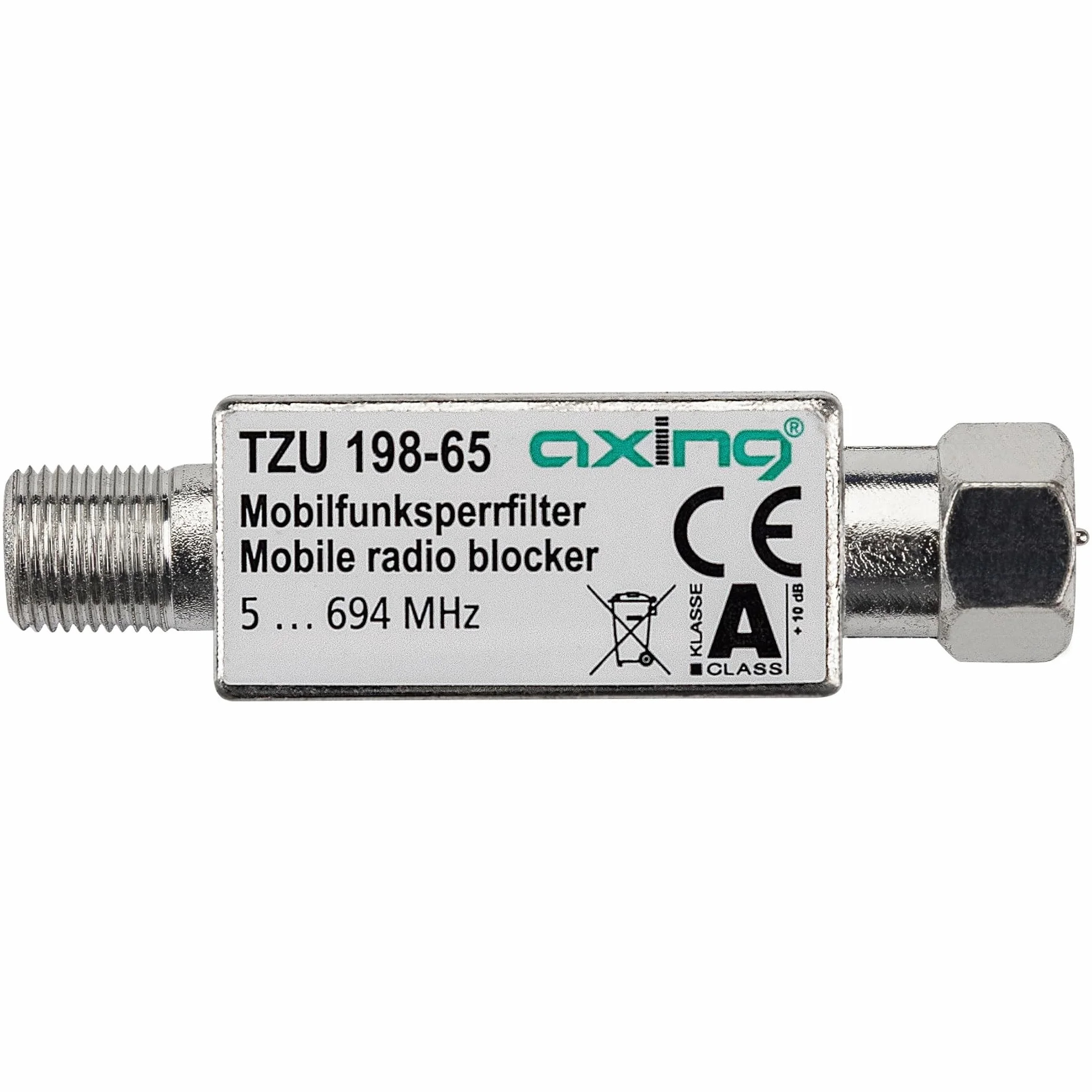 Axing TZU 198-65 filtr blokujący LTE 5G 5-694 MHz