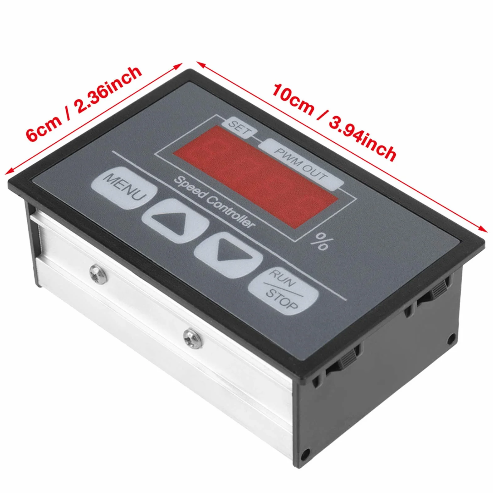 DC 6-60 V PWM regulator prędkości silnika gubernator cyfrowy wyświetlacz obrotomierz procent uruchamianie i zatrzymywanie regulator regulatora wolnej zmiennej prędkości