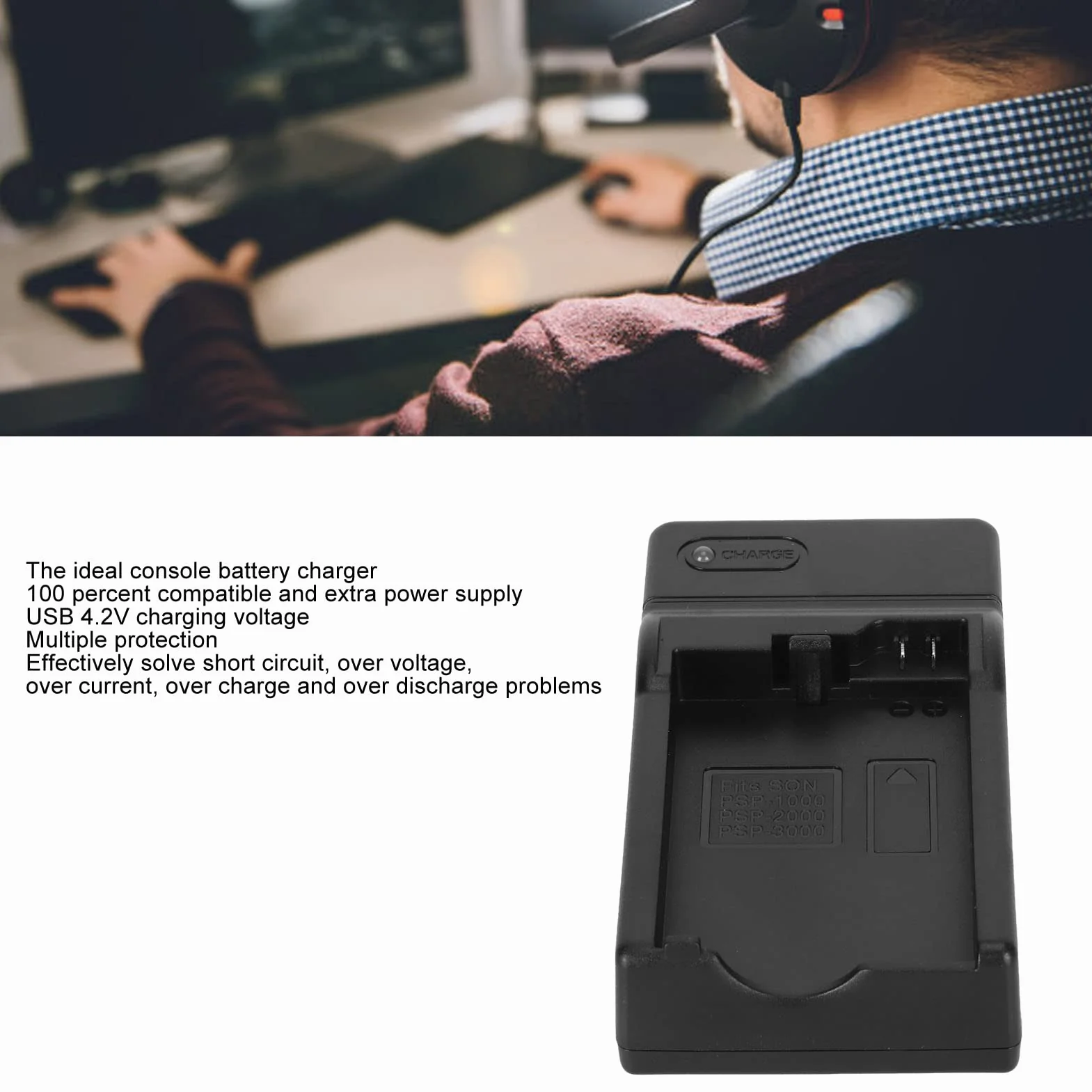 Stacja ładująca Akumulator USB 4.2V Do Ładowarki 1000 2000 3000