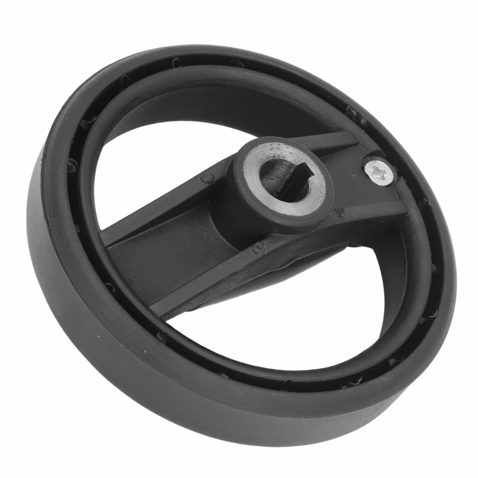 Okrągłe Koło Ręczne 12x100mm z Obrotowym Uchwytem do Wiertarki Tokarki