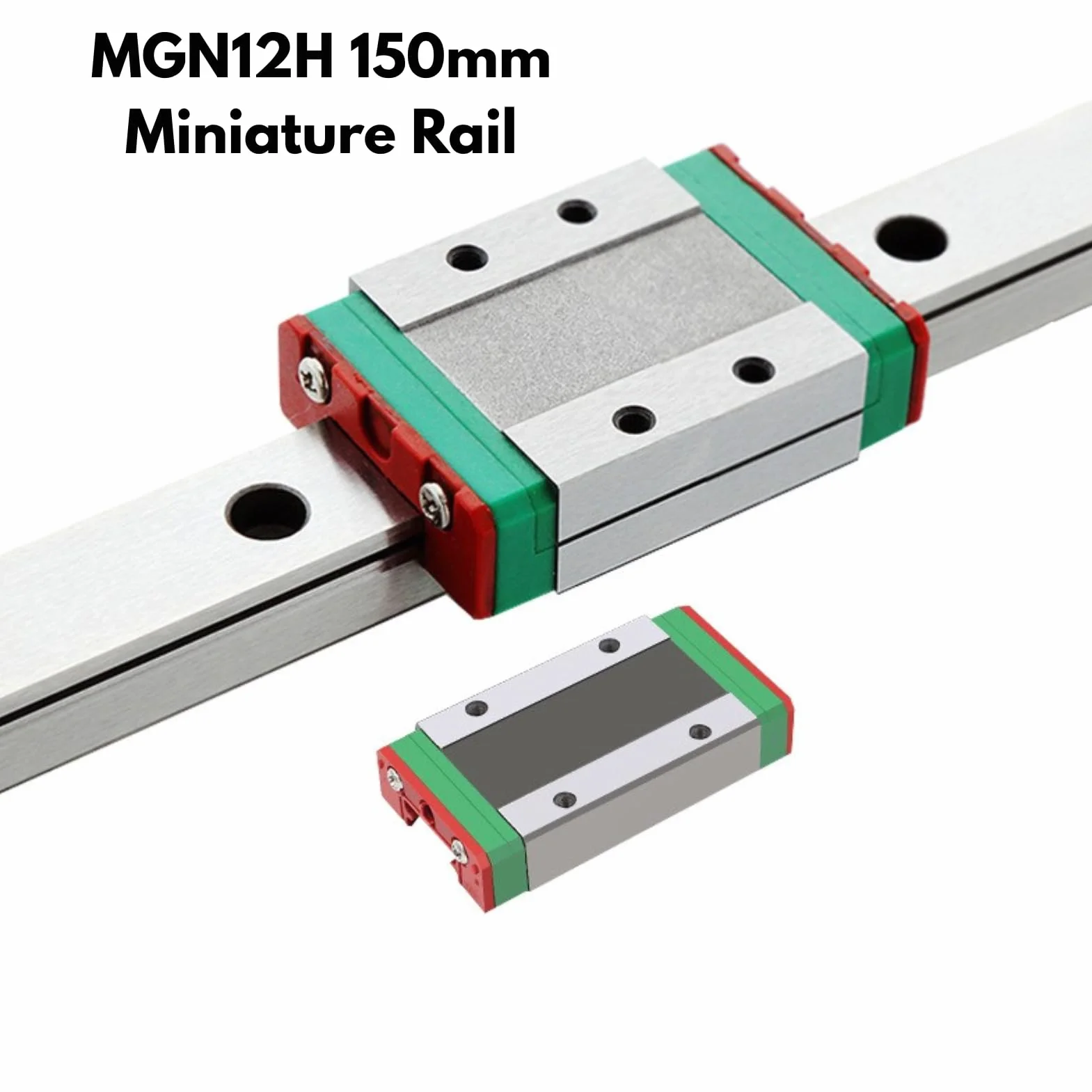 Miniaturowa szyna przesuwna MGN12H 150 mm miniaturowa prowadnica liniowa prowadnica liniowa suwak szyny ze stali nierdzewnej