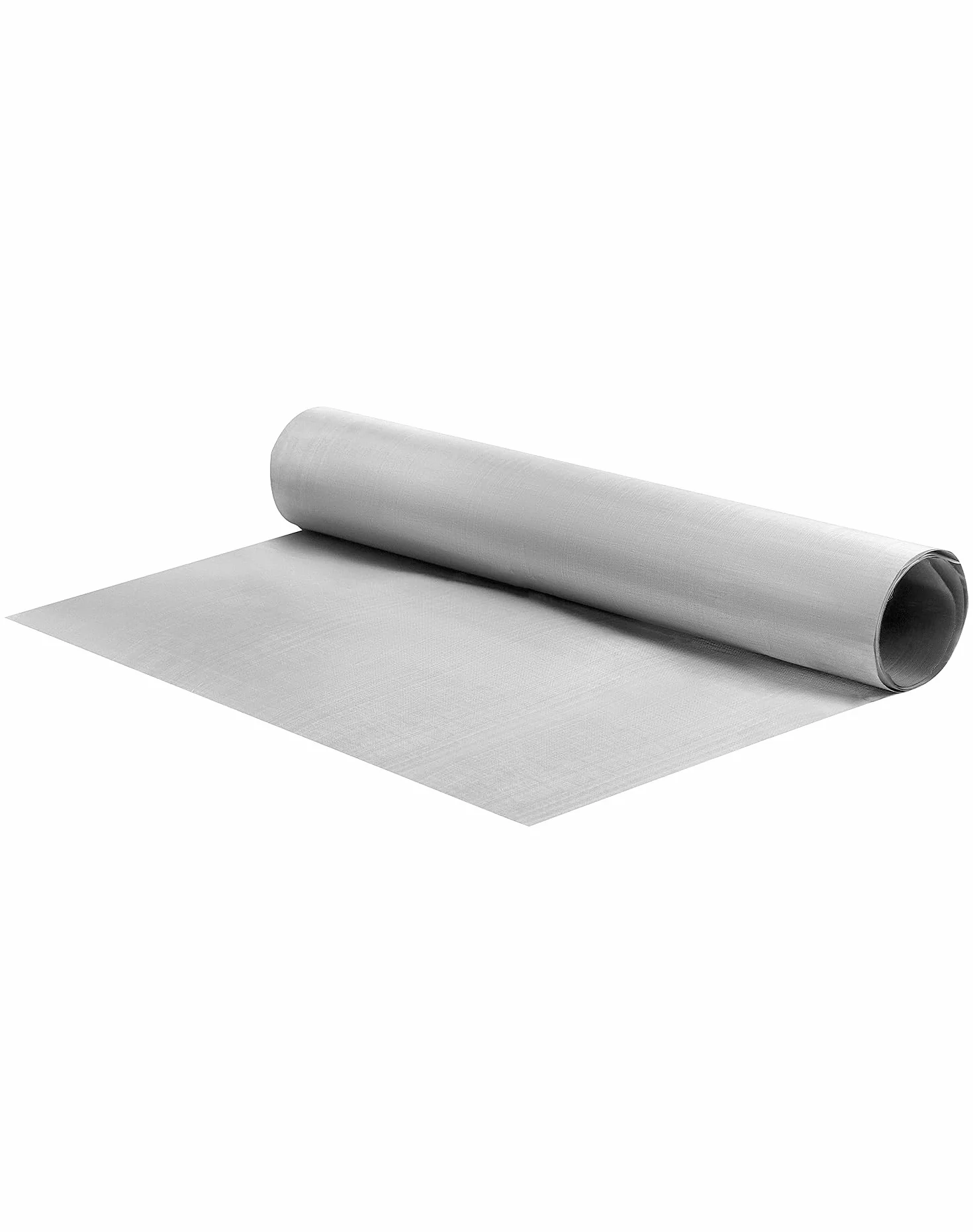 QWORK® Siatka druciana ze stali nierdzewnej 304, 30 * 100cm, siatka 120, siatka druciana do filtracji