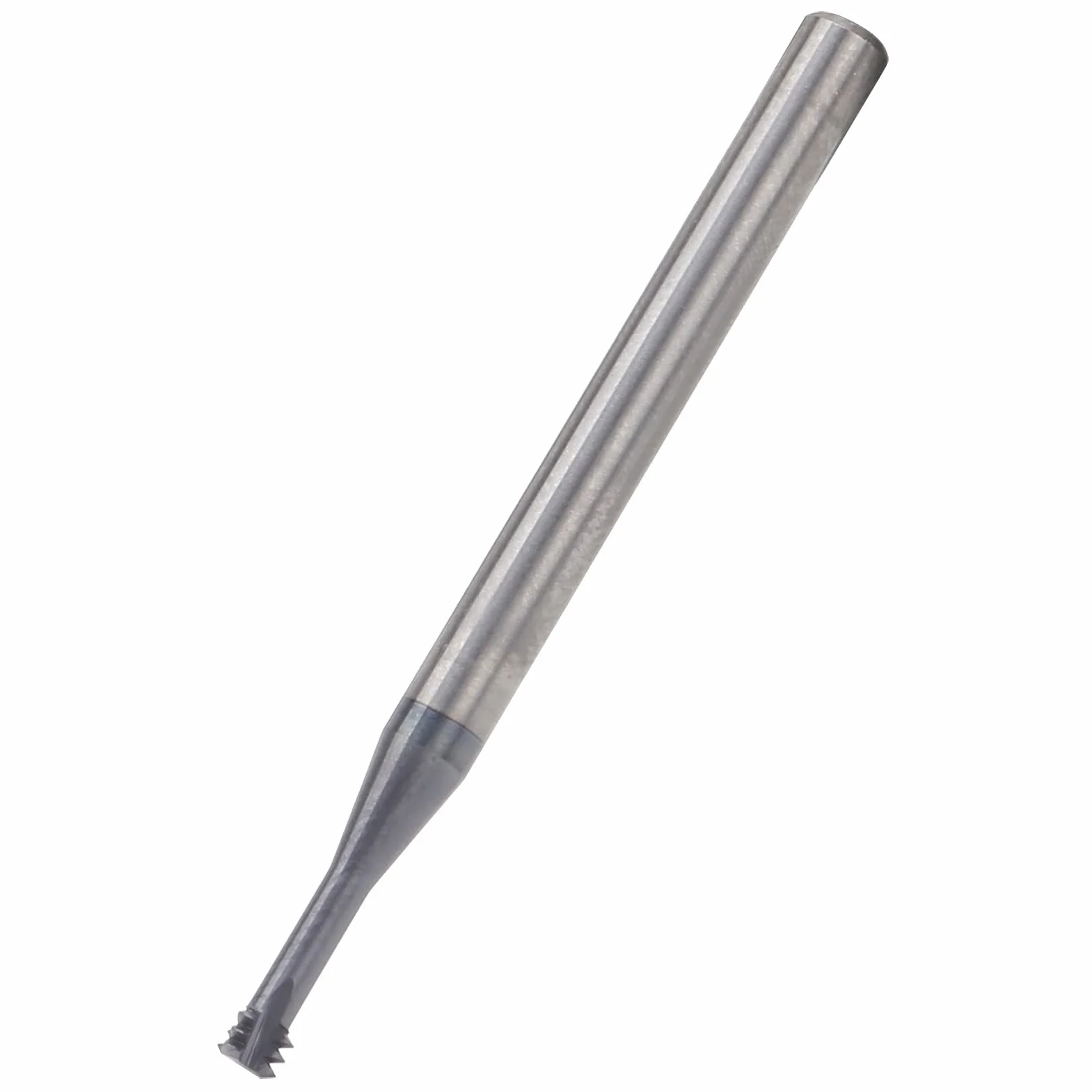 Frez Trzpieniowy, 3-zębowy Frez ze Stali Wolframowej 60 °, Metryczny, M4x0,7xD4x50, Może Być Stosowany do Aluminium, Miedzi, Stali Nierdzewnej, Stali Stopowej