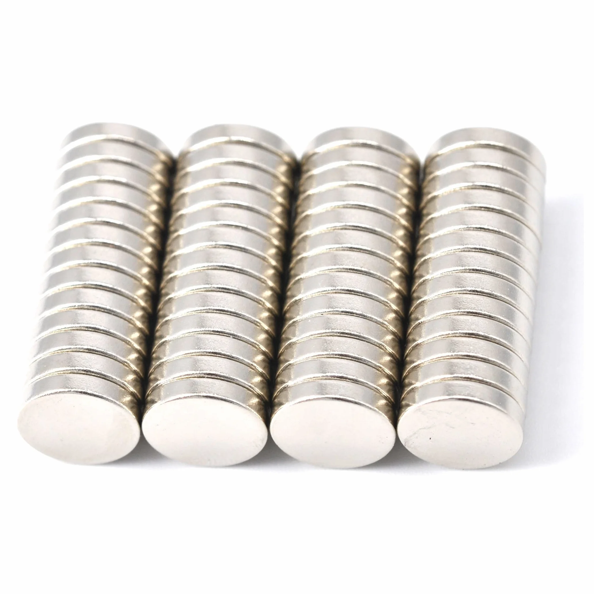 Magnetpro 52 szt. Magnesy neodymowe kształt dysku10x2 mm ekstremalnie mocne, siła przyczepności ok. 2 kg