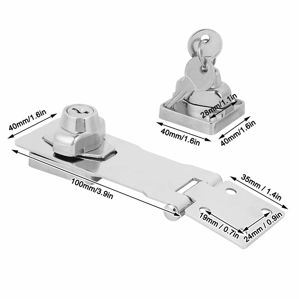 HASP Block 100 x 40 mm z 2 klawiszami 192 g