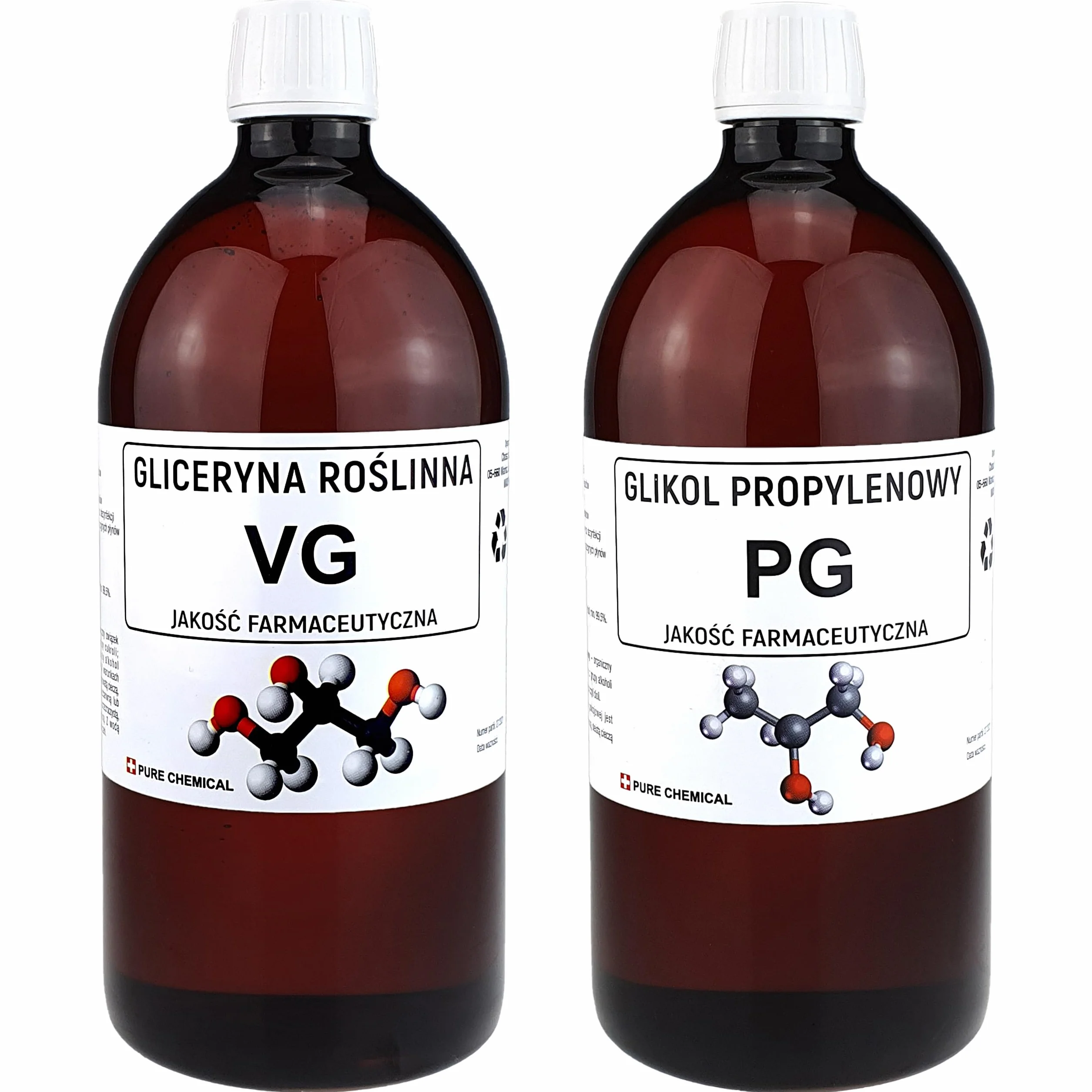Gliceryna i Glikol zestaw (Gliceryna 0,5L + Glikol 0,5L)