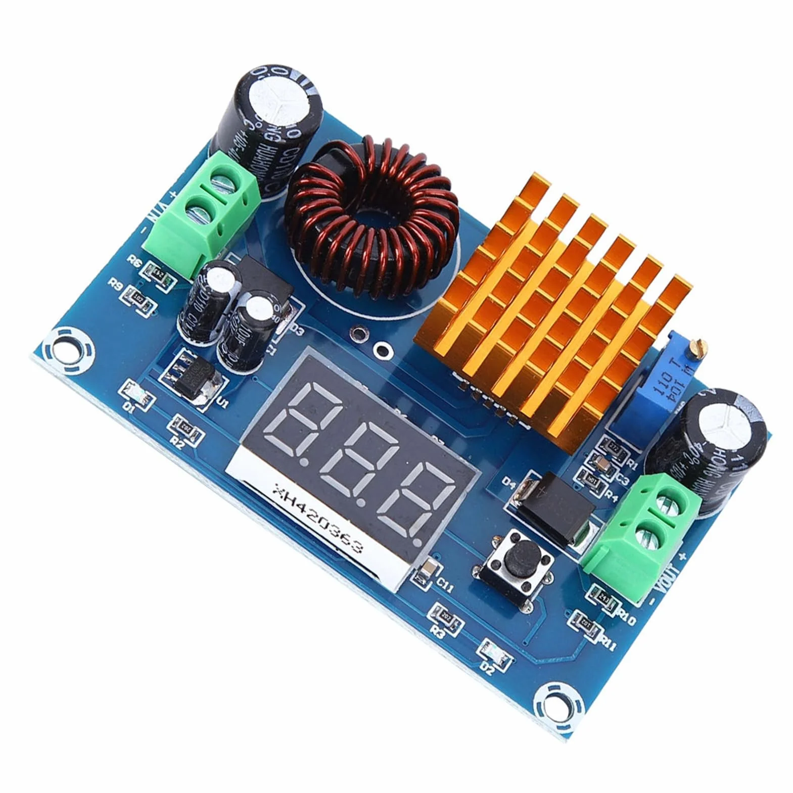 Moduł Step Up, Konwerter Doładowania DC na DC Moduł Doładowania Boost 3-35V do 5V-45V Moduł Zasilania Moduł Zasilania Moduł Zasilania, Przetwornice Mocy