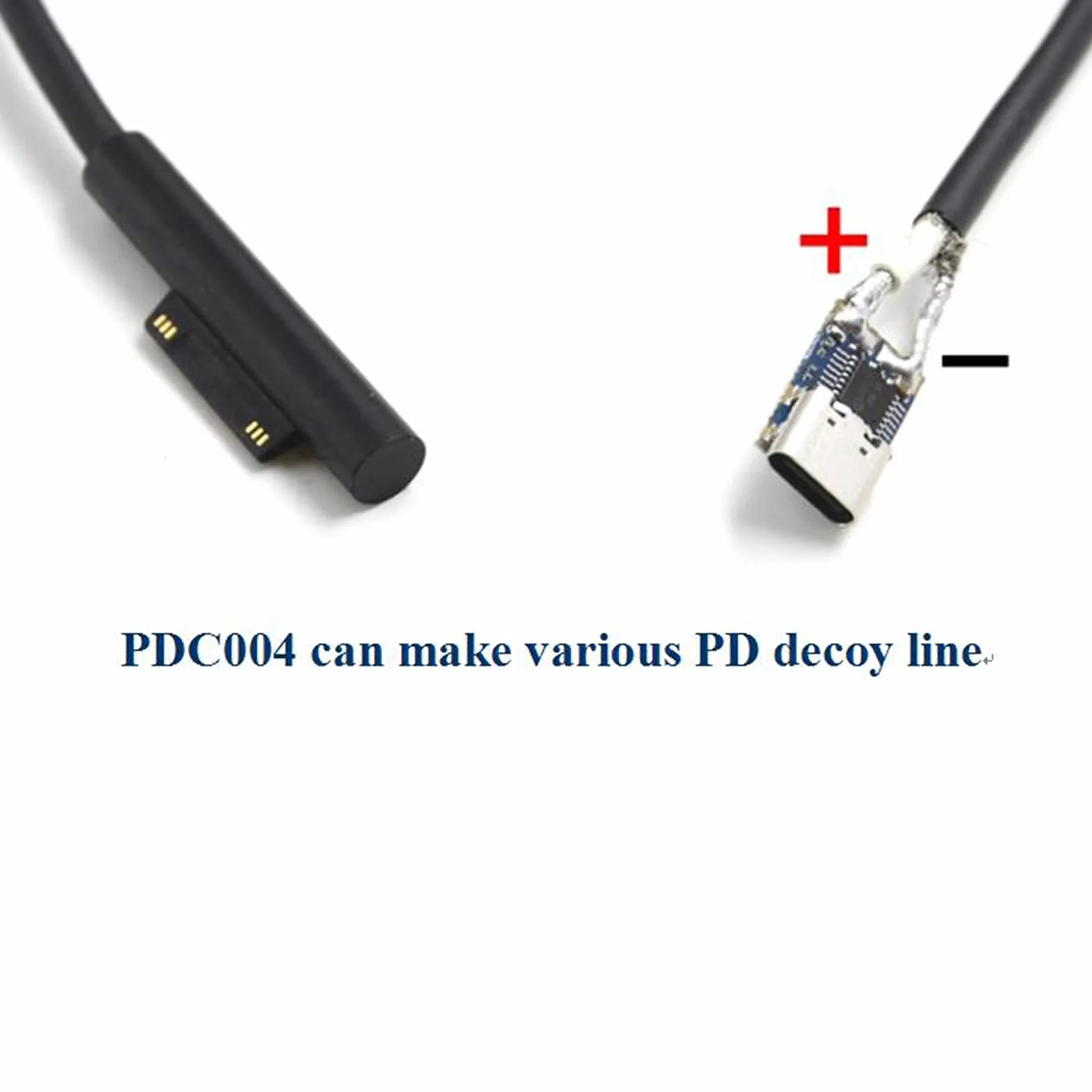 Jadeshay Moduł wyzwalający 5 szt. USB-C PDC004 PD 12 V DC stałe napięcie moduł wyzwalacza zasilania 5A typ C wejście żeńskie