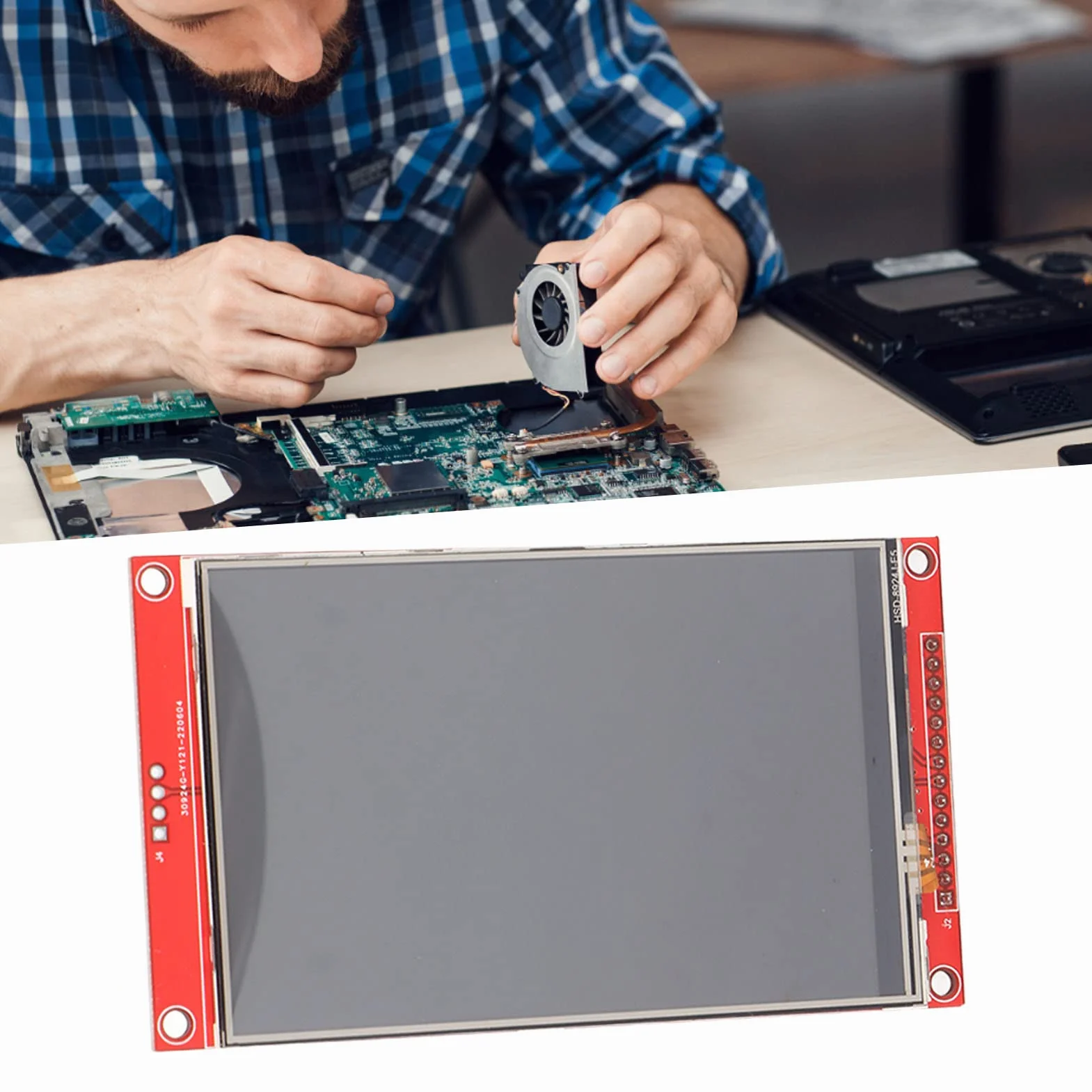 4-calowy moduł Ekranu LCD, Sterownik ILI9488 480x320 Pikseli Moduł Wyświetlacza LCD TFT, Ekran Dotykowy LCD TFT Moduł Wyświetlacza Tarczy SPI Serial ILI9488 z Piórem Dotykowym