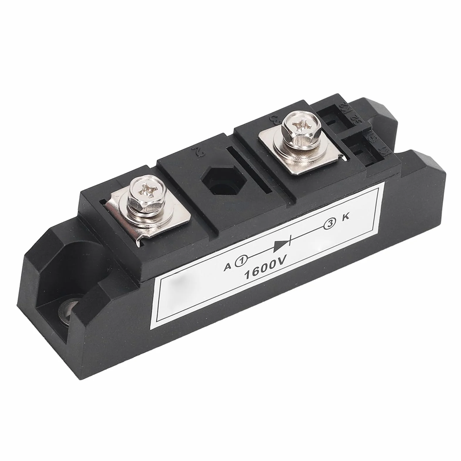Mostek Prostowniczy 3-Fazowy 110A 1600V, Moduł Mocy Diodowej z 2 Zaciskami, Mostek Prostowniczy Przemysłowy, MD110A
