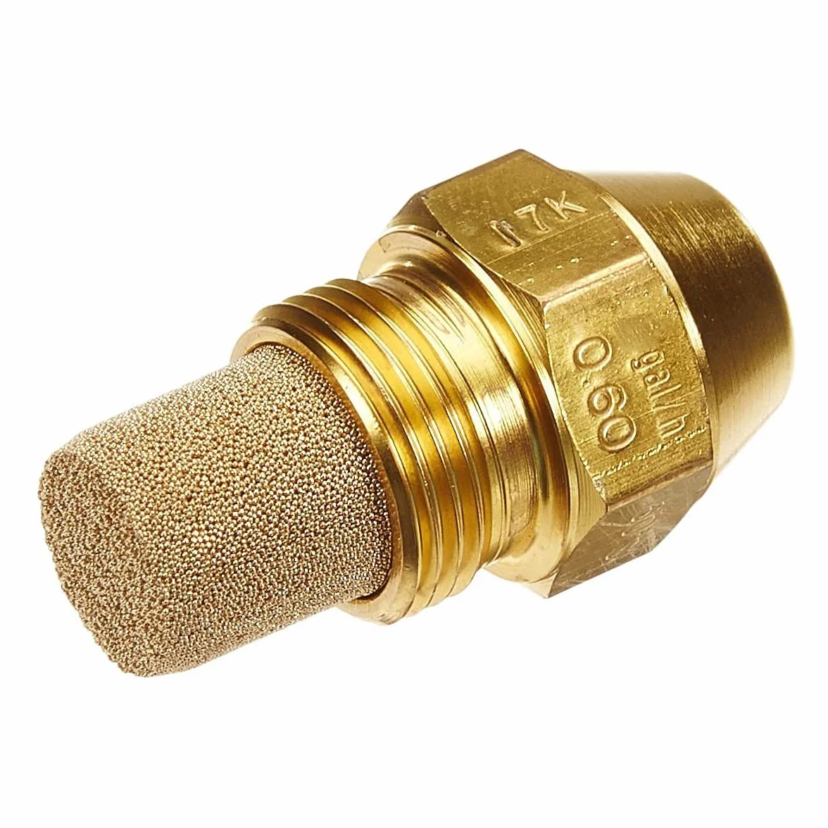 Danfoss Dysza do oleju stożkowego Kąt 60 stopni 0,60 USgal/h 2,37 kg/h, 030F6912