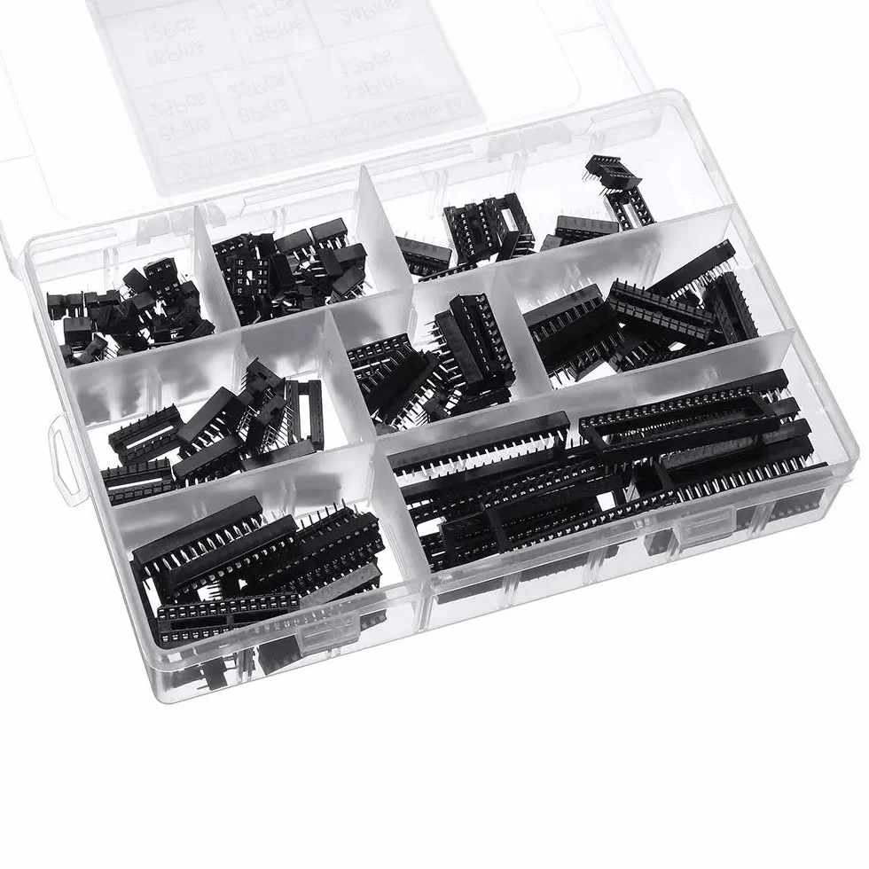 DollaTek 122 szt. DIP IC adapter wtykowy lutowania 6-40 pinów