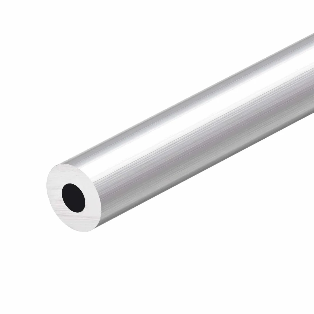 sourcing map 6063 okrągła rura aluminiowa 300mm długość 18 mm OD 5-15mm średnica wewnętrzna bezszwowa prosta rura aluminiowa 8mm ID x 17mm OD