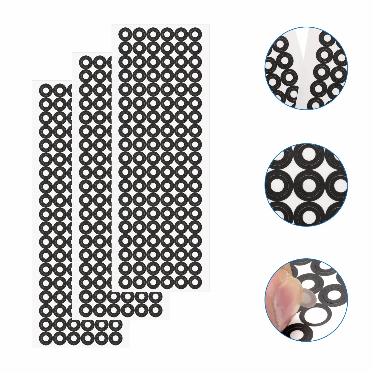QUARKZMAN 1800 sztuk markerów 3D do skanera 3D, 3 mm, do skanera 3D, punktu odniesienia śledzenia punktu odniesienia, cel 3D, rozproszone znaczniki odbicia do skanera 3D i optycznego śledzenia